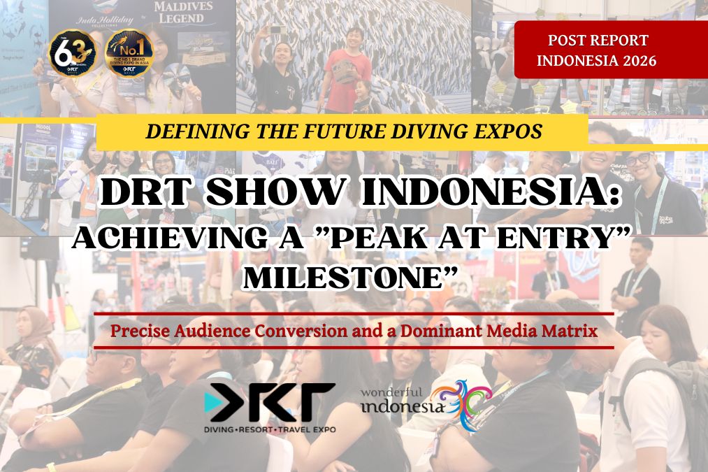 2026 DRT SHOW Indonesia 震撼首秀：深耕潜水金三角，以“专业与精准”开启印尼蓝色经济新纪元